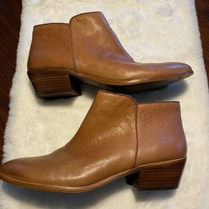 Sam Edelman Leather Ankle Boots